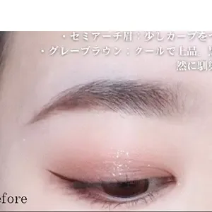 OKILIP（オキリップ）釜山店 ソフト眉のアートメイクの施術前