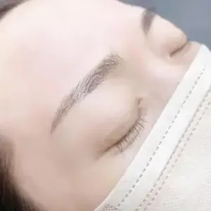 Delumina Beauty 明洞店 眉アートメイクの施術後