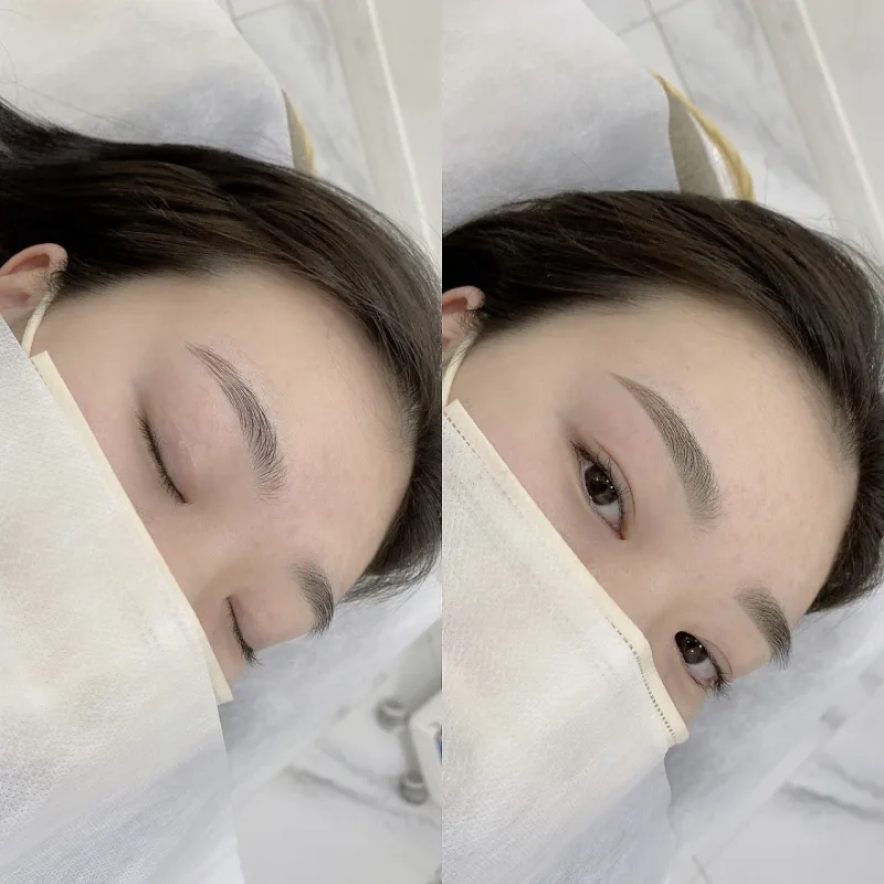 MOMOBIN（モモビン） 眉アートメイクの仕上がり