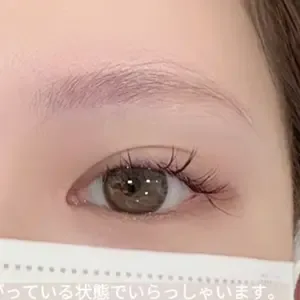 Yomil beauty 眉アートメイクの施術前