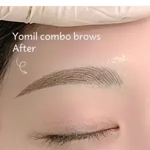 Yomil beauty 眉アートメイクの施術後