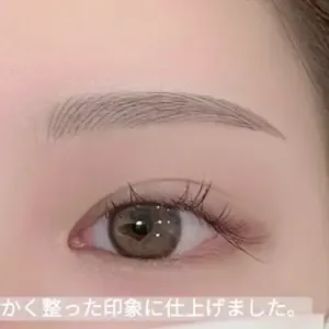 Yomil beauty 眉アートメイクの施術後