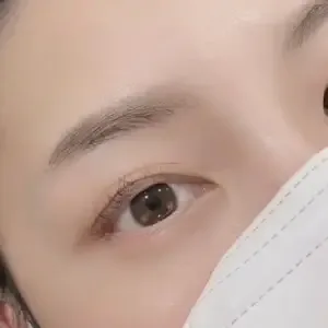 BROWDOLL アイラインアートメイクの施術前