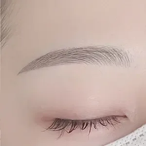 BROWNEE 眉アートメイクの施術後