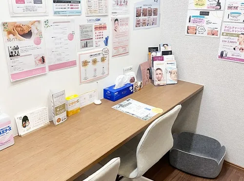 メディカルブロー 銀座院の院内