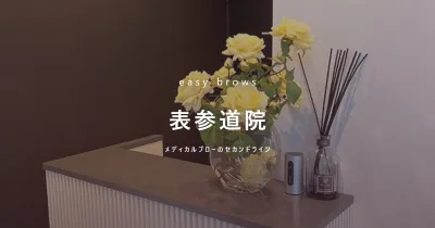 イージーブロー 表参道院 初めて＋平日モニターで眉・リップ1回32,000円