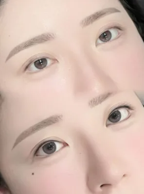 BROWDOLL 眉アートメイクの仕上がり